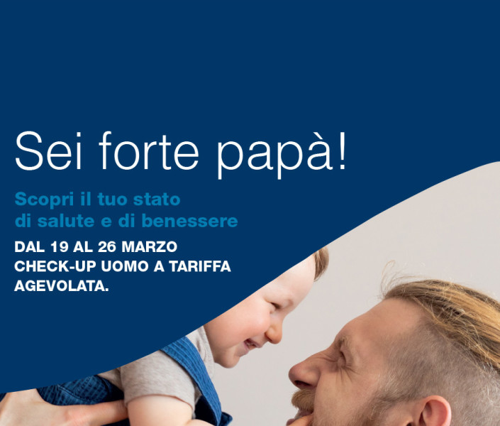 SYNLAB DEDICA UN’ATTENZIONE SPECIALE ALLA SALUTE MASCHILE IN OCCASIONE DELLA FESTA DEI PAPÀ