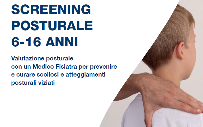 Screening posturale 6-16 anni