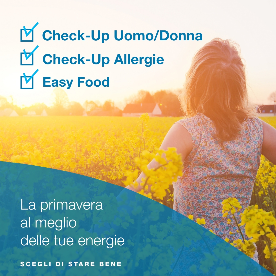 La primavera è alle porte! Scopri i Check-up di questa stagione